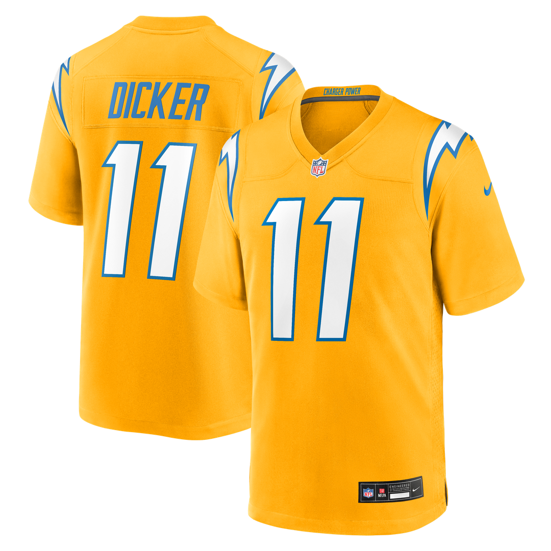 Men's Los Angeles Chargers Cameron Dicker Nike Gold product image 4