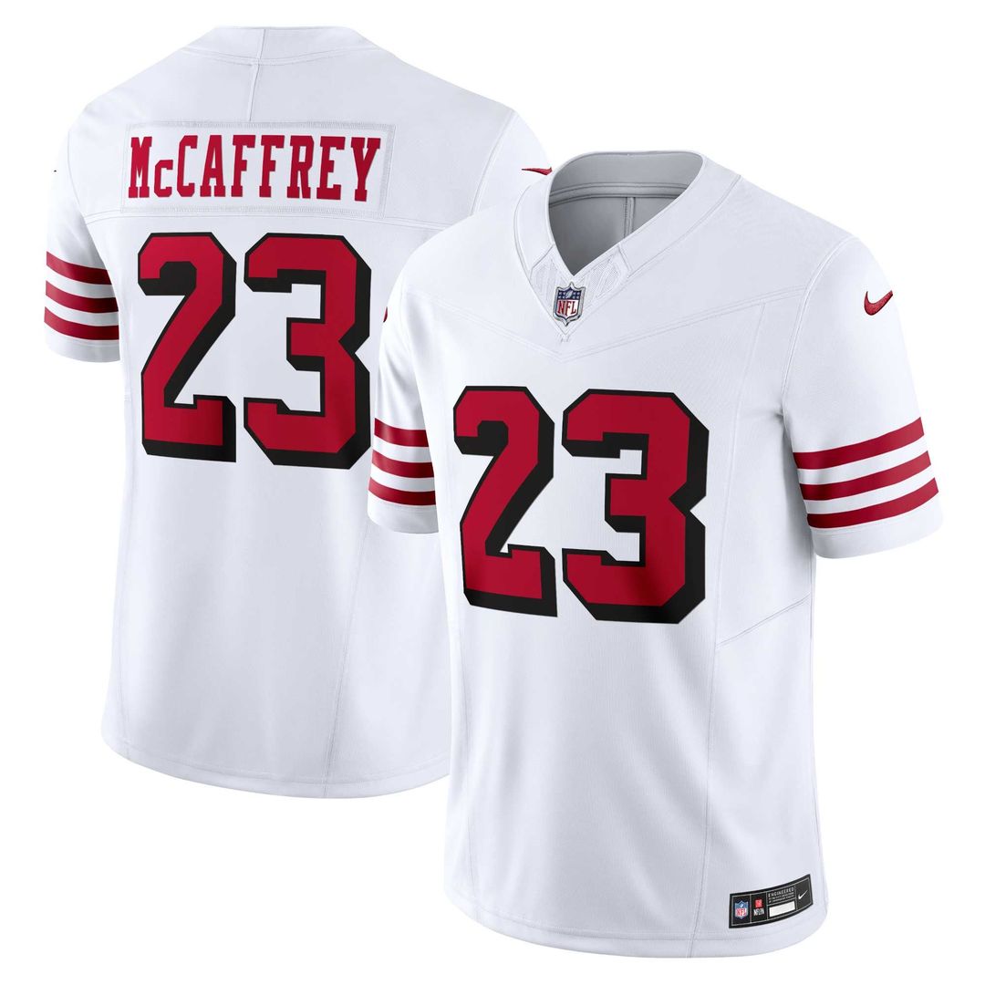 Men's San Francisco 49ers Christian McCaffrey Nike White product image 11