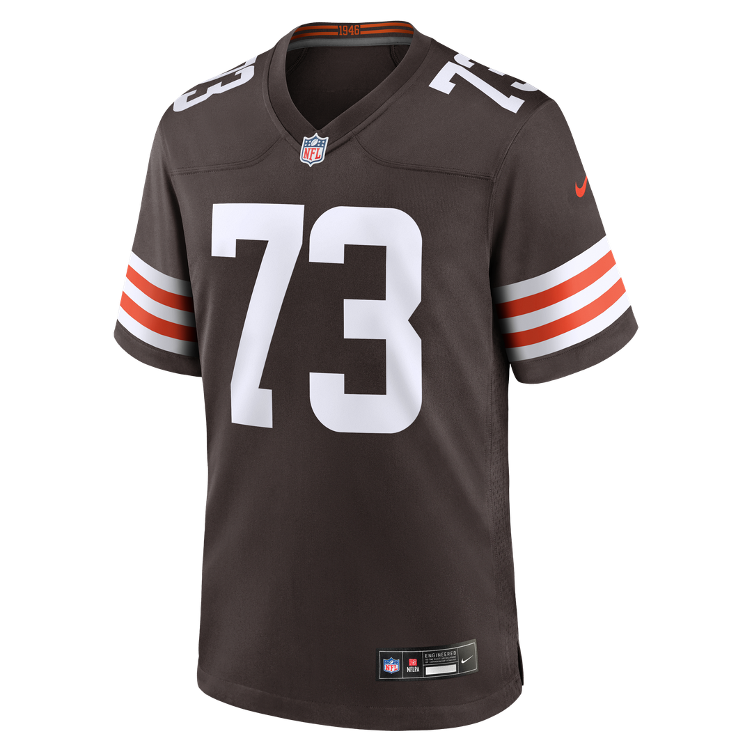 Men's Cleveland Browns Joe Thomas Nike Brown Retired Game product image 2