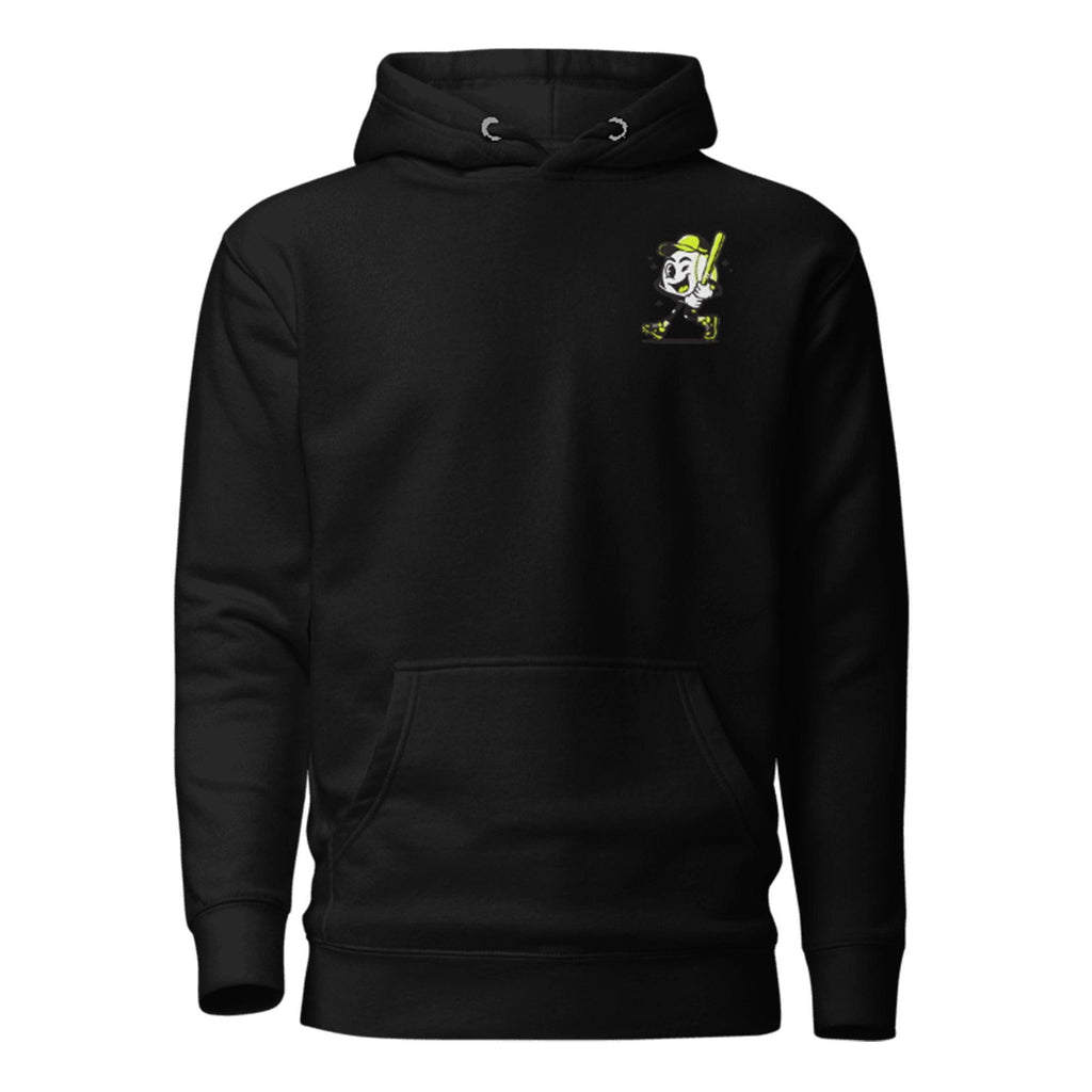 Element Fleece Hoodie - Smashie (Black/Volt) product image 5, provided for visual reference and product detail review