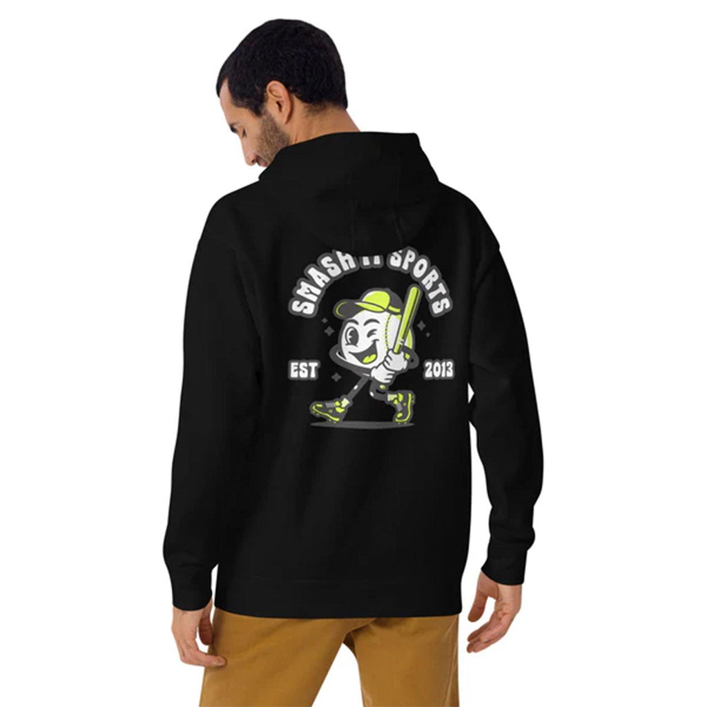 Element Fleece Hoodie - Smashie (Black/Volt) product image 2, provided for visual reference and product detail review