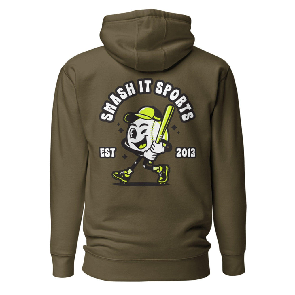 Element Fleece Hoodie - Smashie (Black/Volt) product image 7, provided for visual reference and product detail review