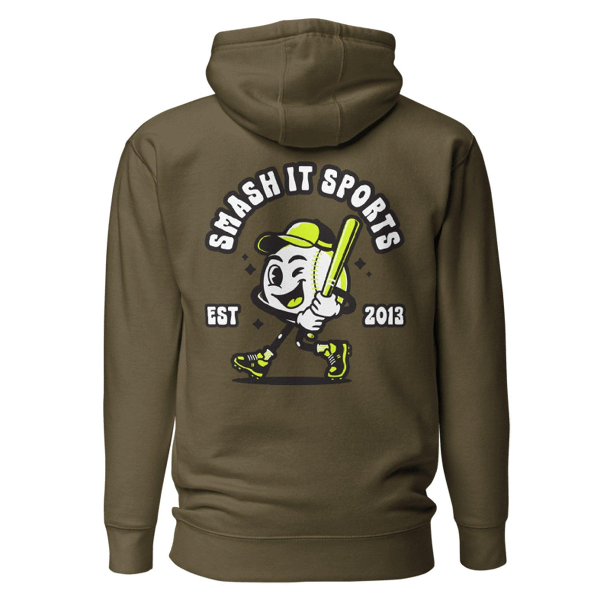 Element Fleece Hoodie - Smashie (Black/Volt) product image 7, provided for visual reference and product detail review