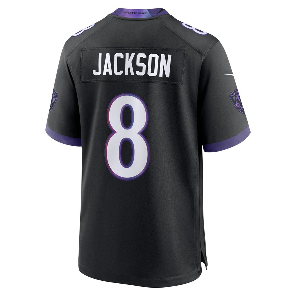 Men's Baltimore Ravens Lamar Jackson Nike Purple Alternate product image 9