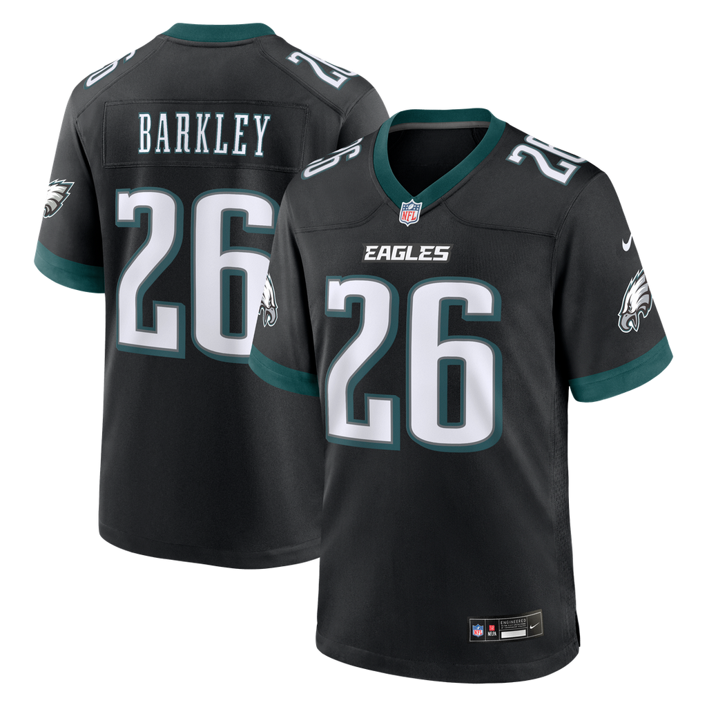 Men's Philadelphia Eagles Saquon Barkley Nike Black product image 1