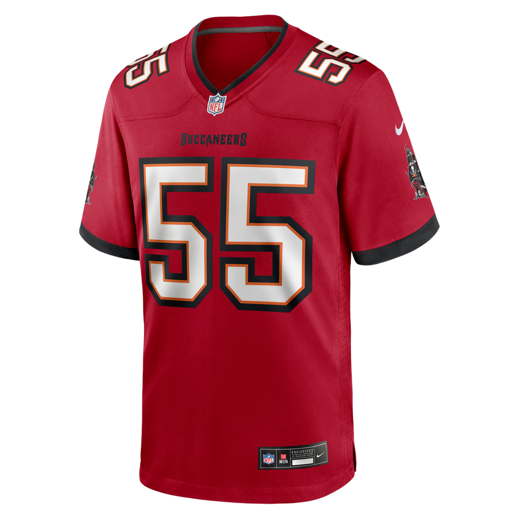 Men's Tampa Bay Buccaneers Derrick Brooks Nike Red Game product image 2