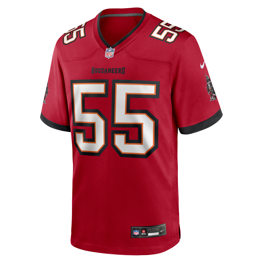 Men's Tampa Bay Buccaneers Derrick Brooks Nike Red Game product image 2
