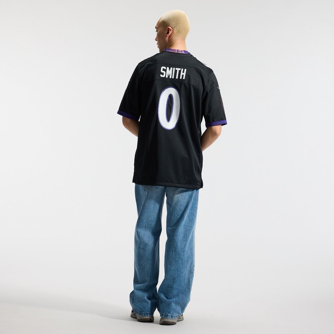 Men's Baltimore Ravens Roquan Smith Nike Black Alternate product image 18
