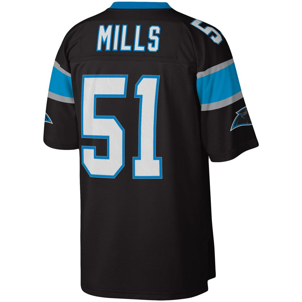 Men's Carolina Panthers Sam Mills Mitchell & Ness Black product image 3