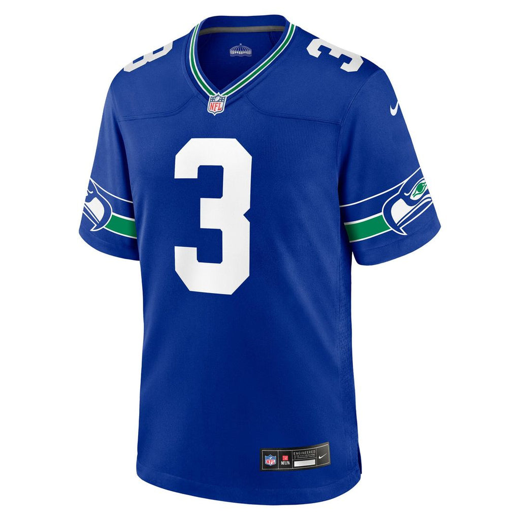 Men's Seattle Seahawks Nick Emmanwori Nike White Game Jersey product image 8