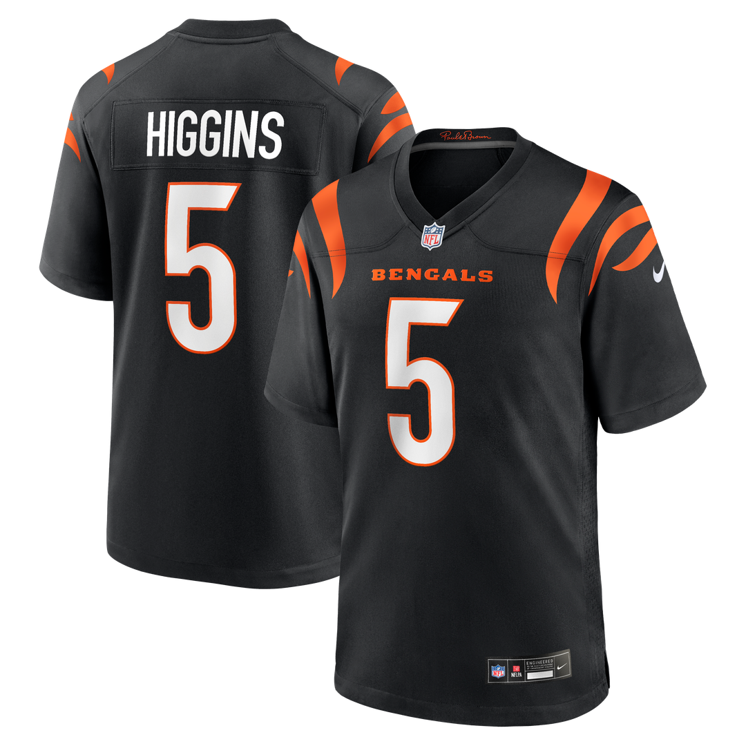 Men's Cincinnati Bengals Tee Higgins Nike White Game Jersey product image 7