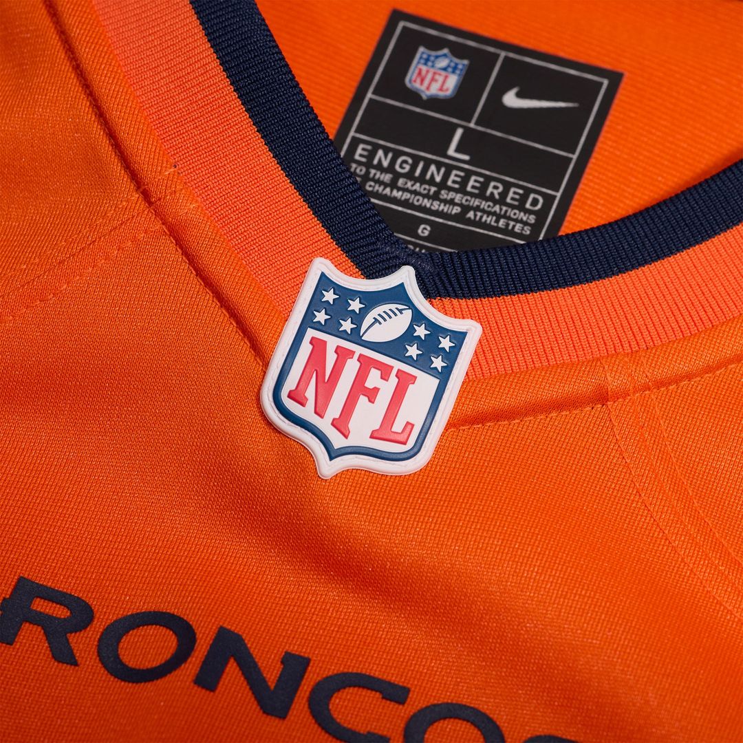 Men's Denver Broncos Dondrea Tillman Nike Orange Team Game product image 4