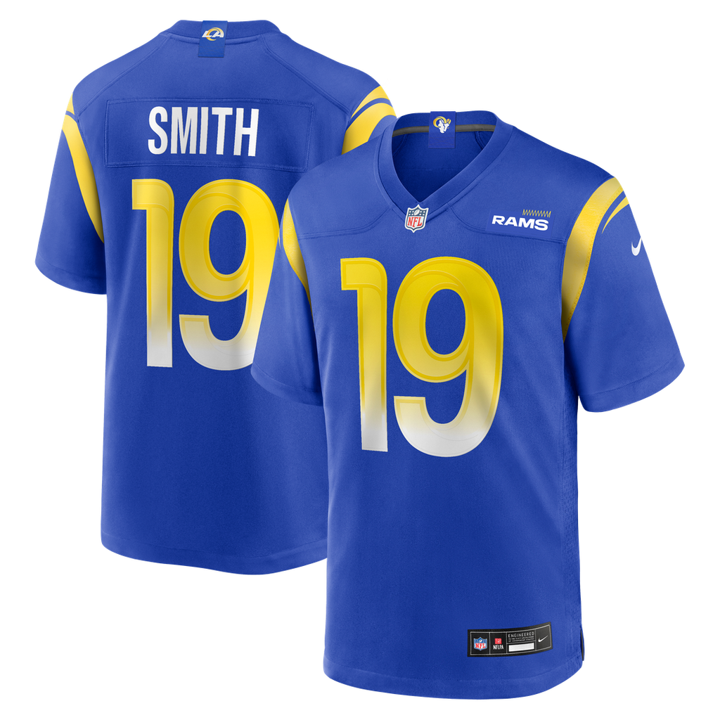 Men's Los Angeles Rams Xavier Smith Nike Royal Home Game product image 1