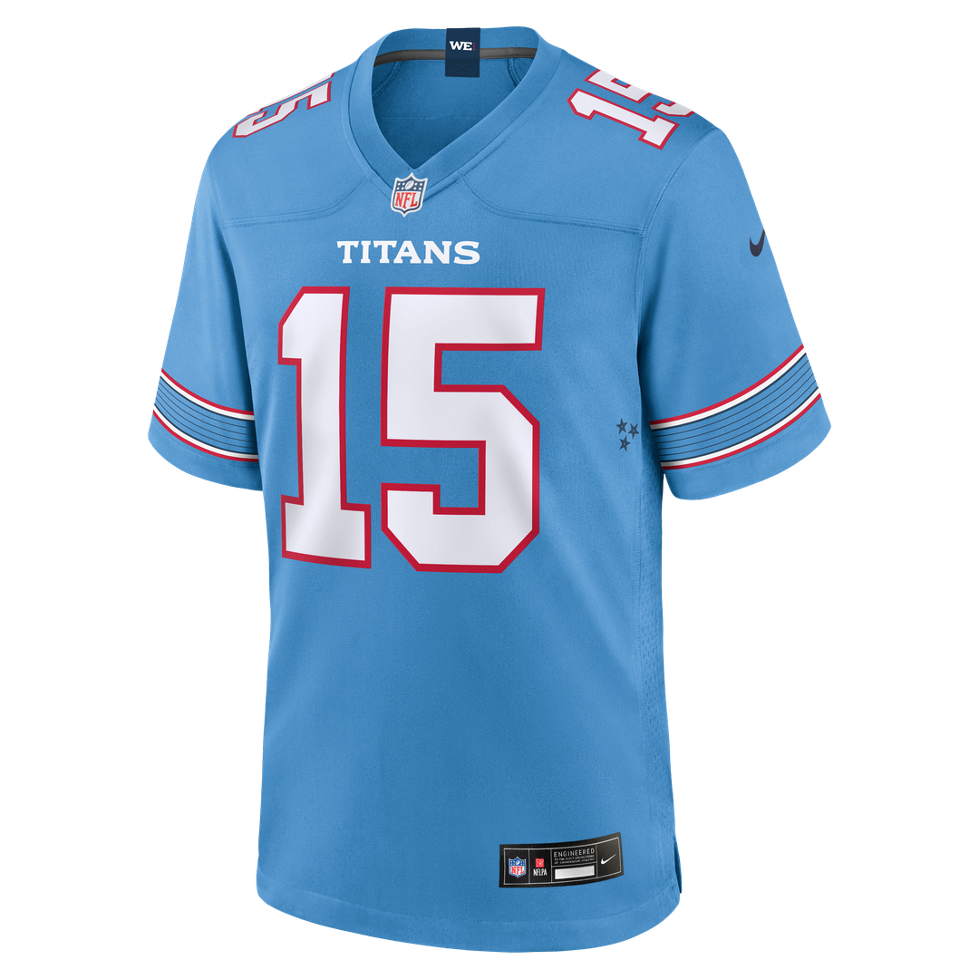 Men's Tennessee Titans Keldric Faulk Nike Light Blue Team product image 2