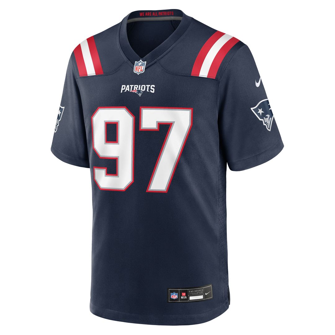 Men's New England Patriots Milton Williams Nike Navy Team product image 4