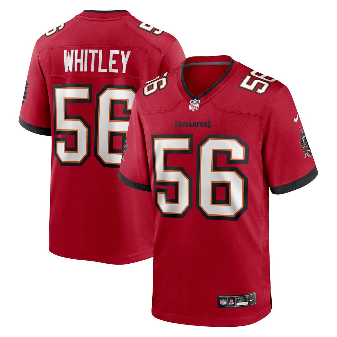 Men's Tampa Bay Buccaneers Benton Whitley Nike Red Team product image 1