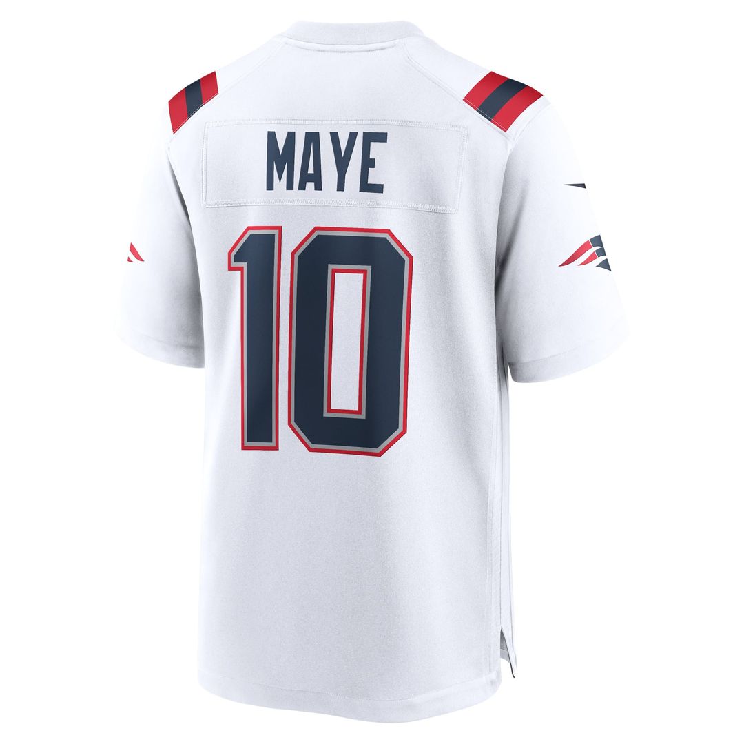 Men's New England Patriots Drake Maye Nike Navy Player Game product image 37