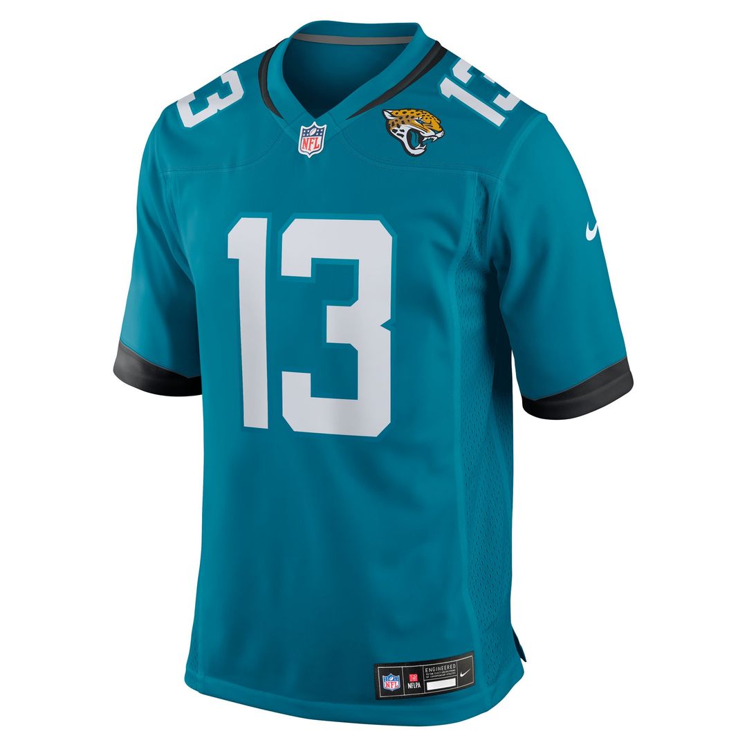 Men's Jacksonville Jaguars Tim Jones Nike Teal Team Game product image 2