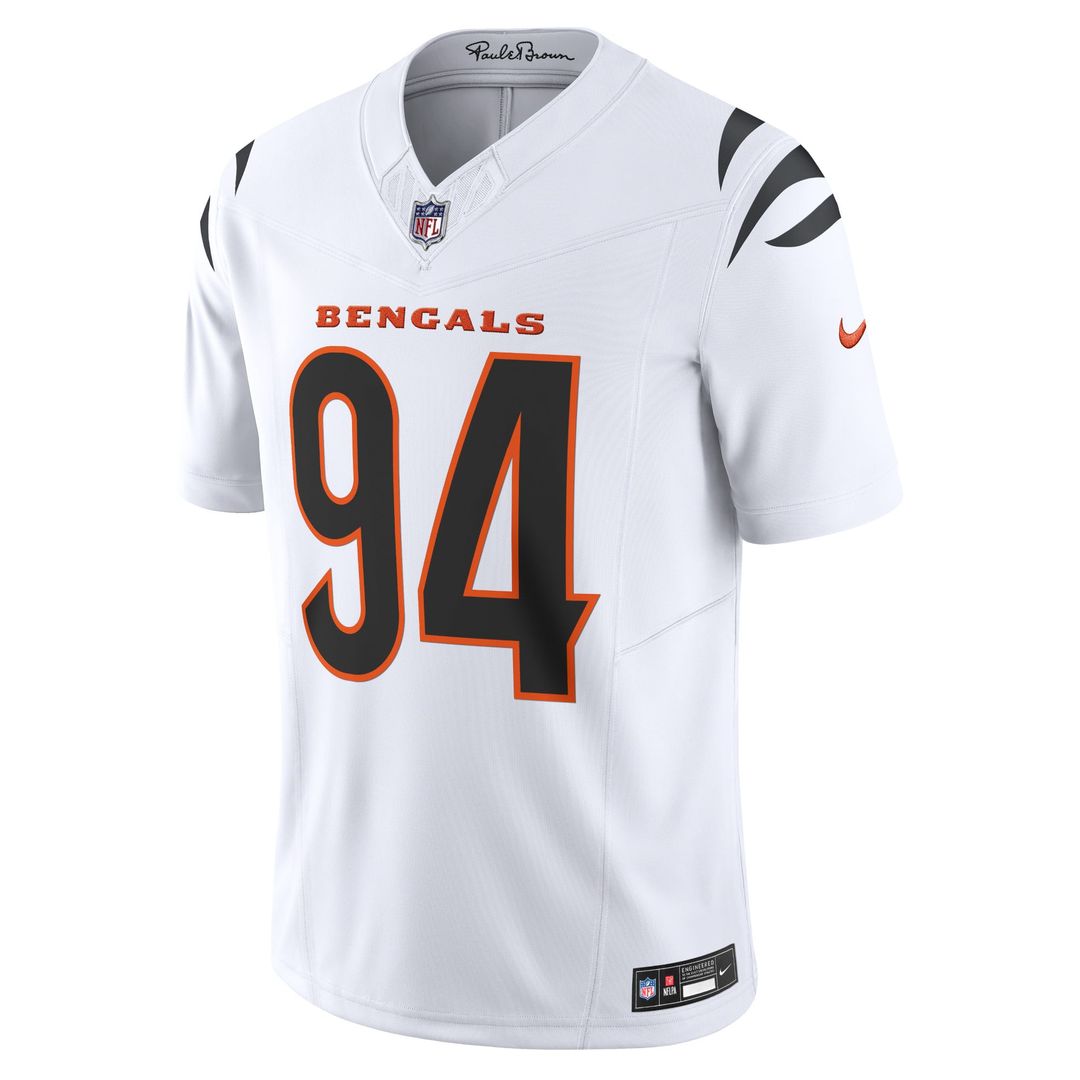 Men's Cincinnati Bengals Sam Hubbard Nike White Vapor product image 5