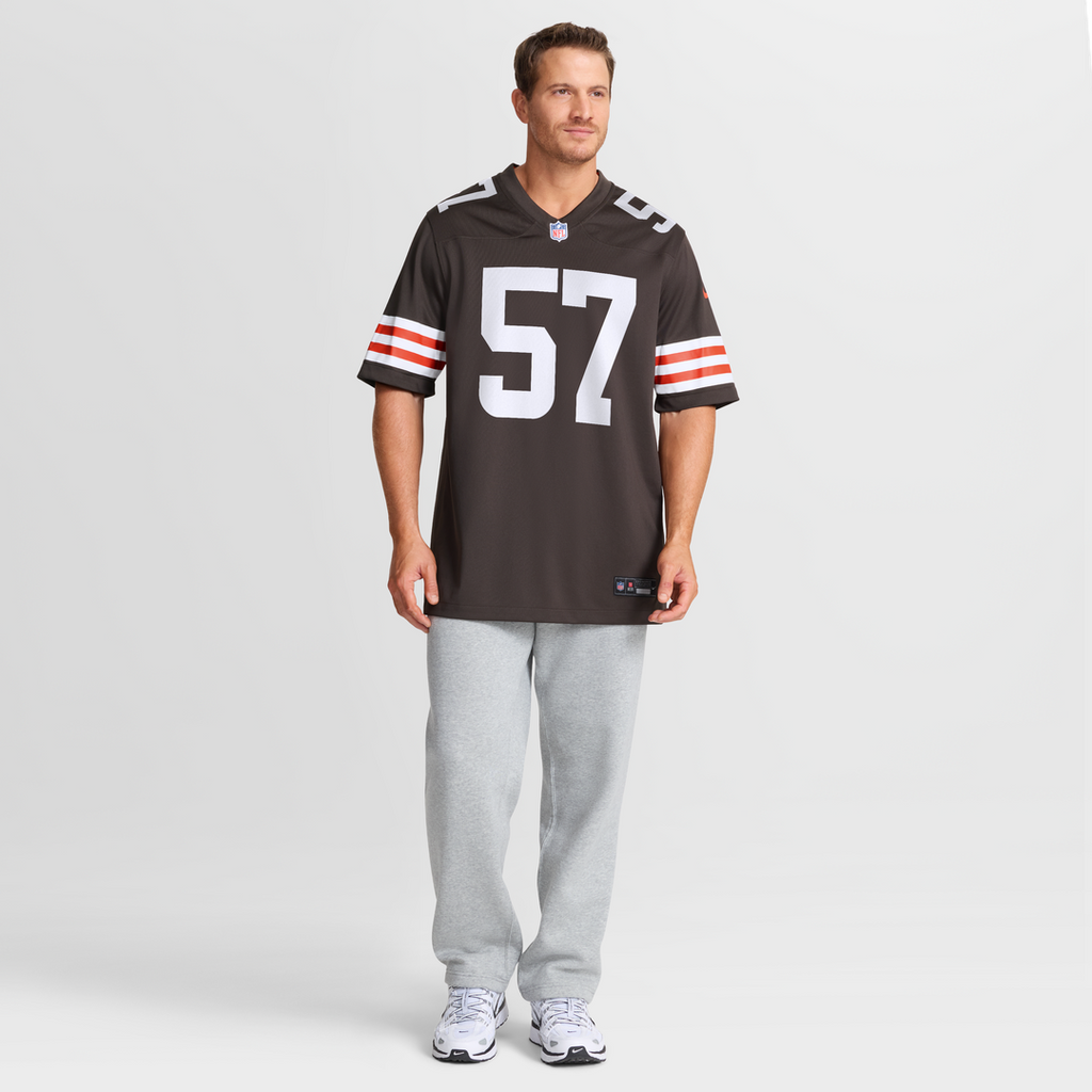 Men's Cleveland Browns Clay Matthews Nike Brown Game product image 7