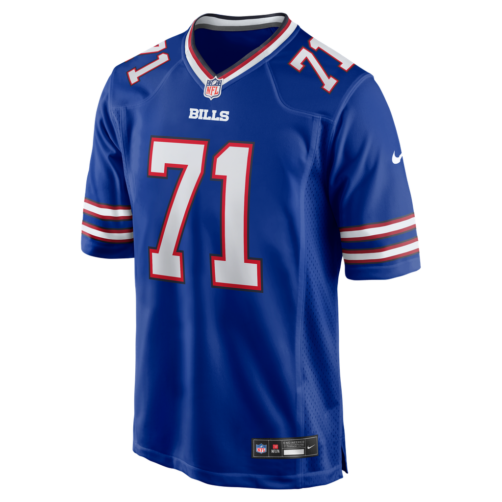 Men's Buffalo Bills Jedrick Wills Jr. Nike Royal Team Game product image 4