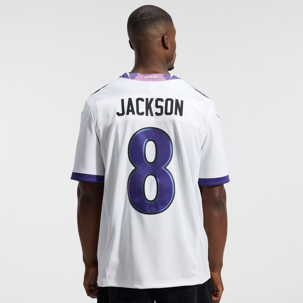 Men's Baltimore Ravens Lamar Jackson Nike Purple Team Vapor product image 25