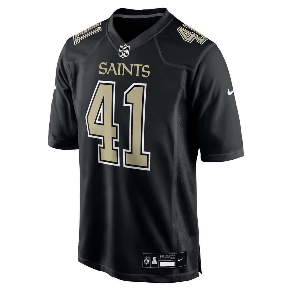 Men's New Orleans Saints Alvin Kamara Nike Carbon Black product image 2
