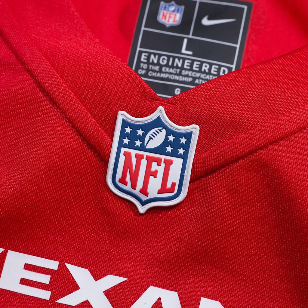 Men's Houston Texans Jalen Pitre Nike Red Alternate Game product image 4