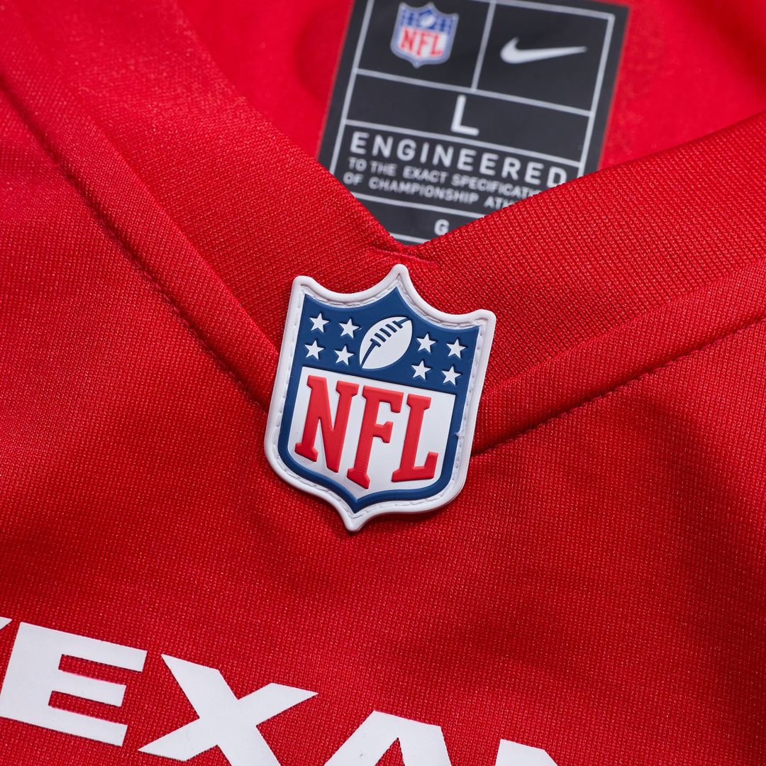 Men's Houston Texans Jalen Pitre Nike Red Alternate Game product image 4