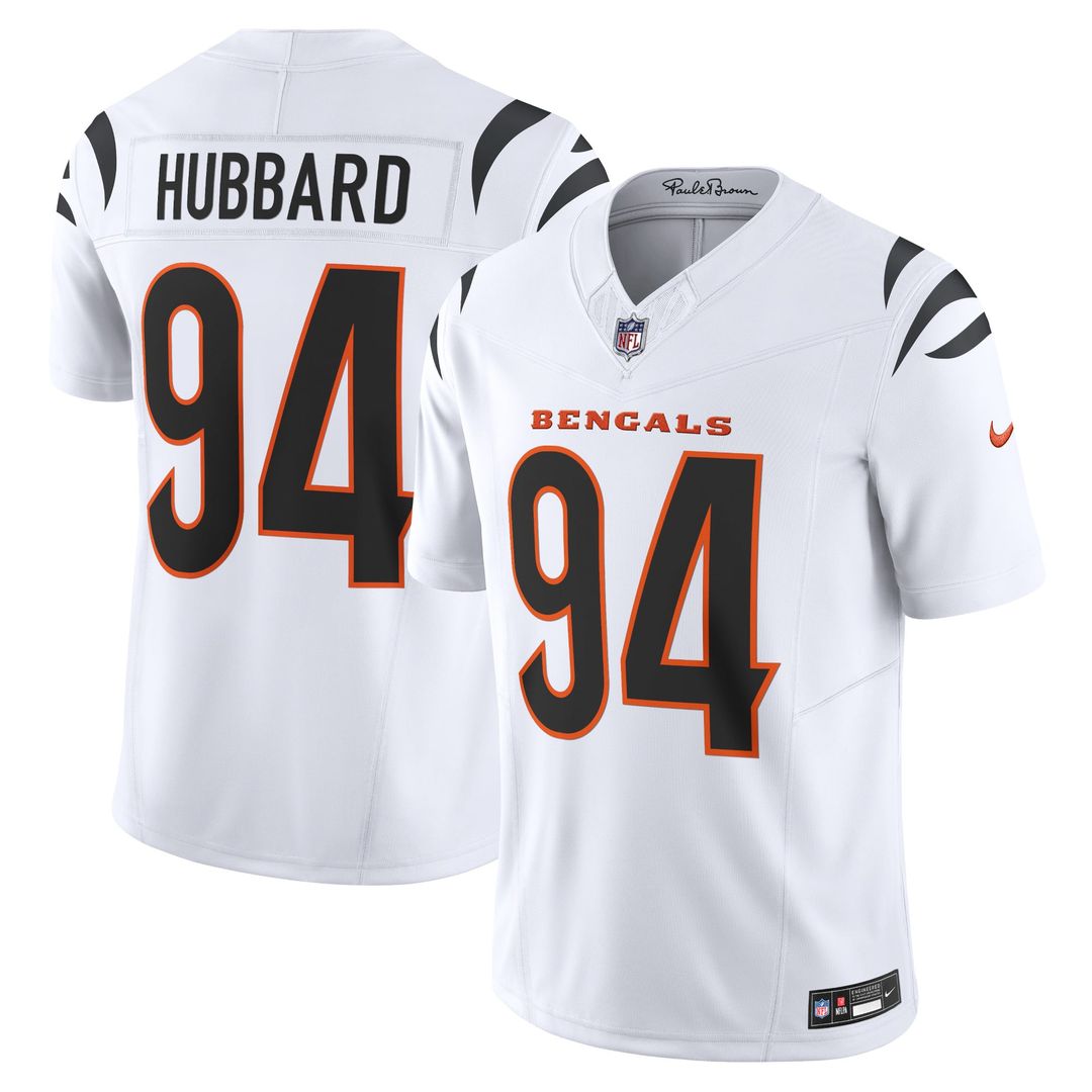 Men's Cincinnati Bengals Sam Hubbard Nike White Vapor product image 4