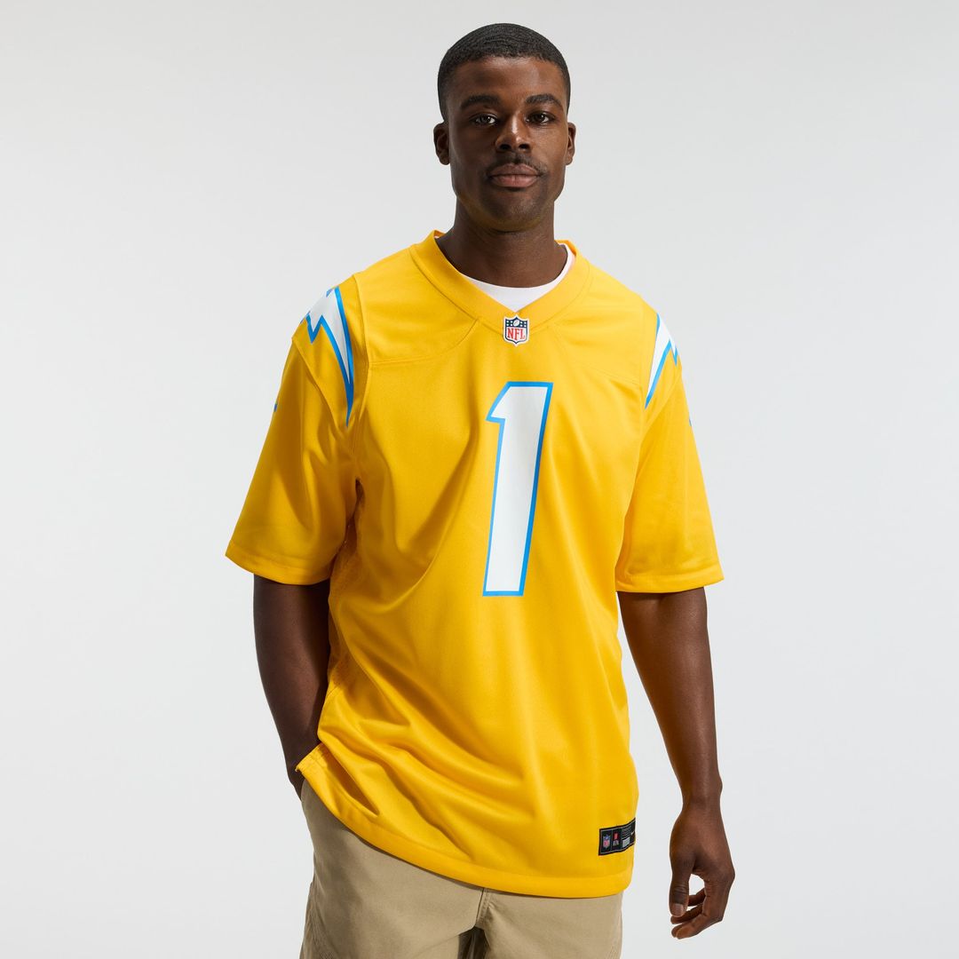 Men's Los Angeles Chargers Quentin Johnston Nike Powder product image 21