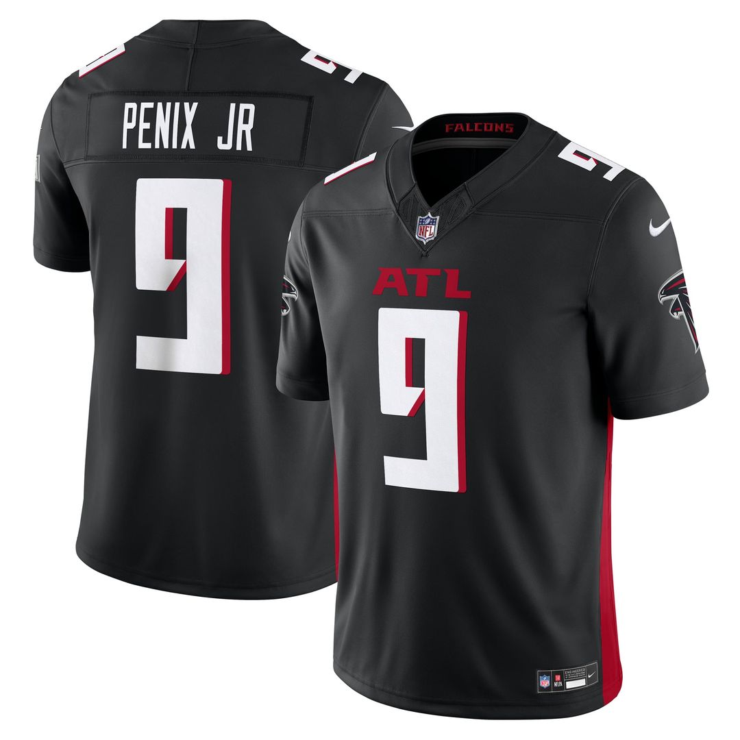 Men's Atlanta Falcons Michael Penix Jr. Nike Black Vapor product image 1