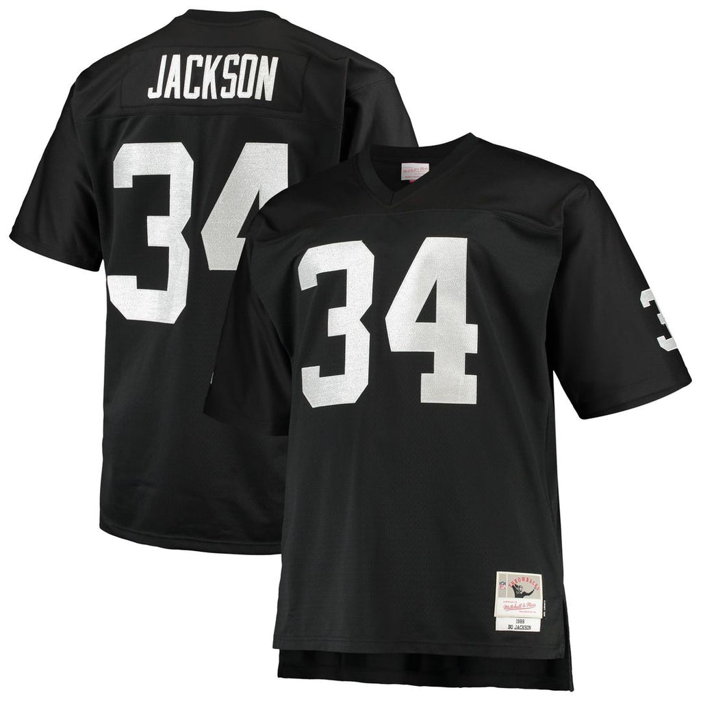 Men's Las Vegas Raiders Bo Jackson Mitchell & Ness Black product image 4
