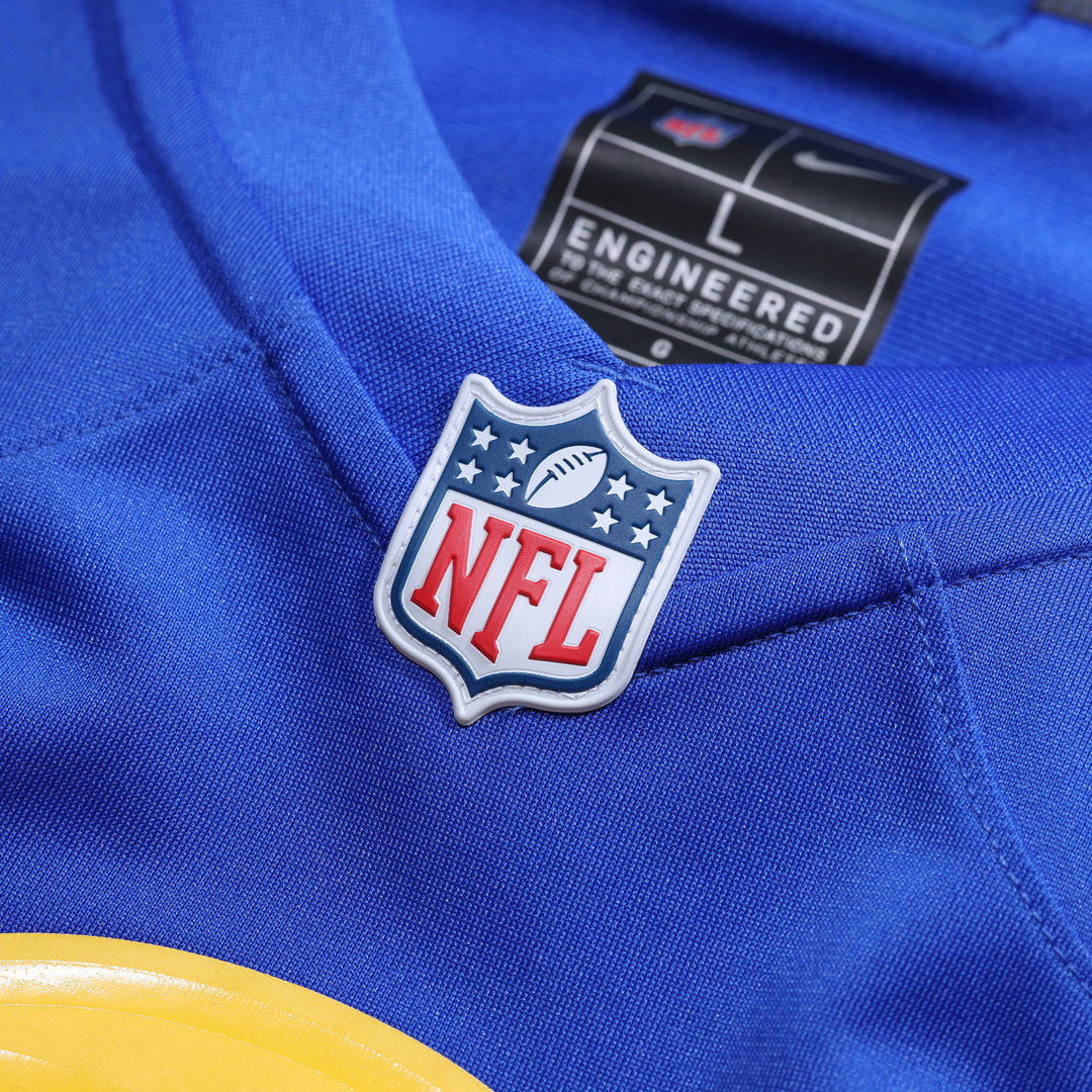 Men's Los Angeles Rams Nick Hampton Nike Royal Team Game product image 4