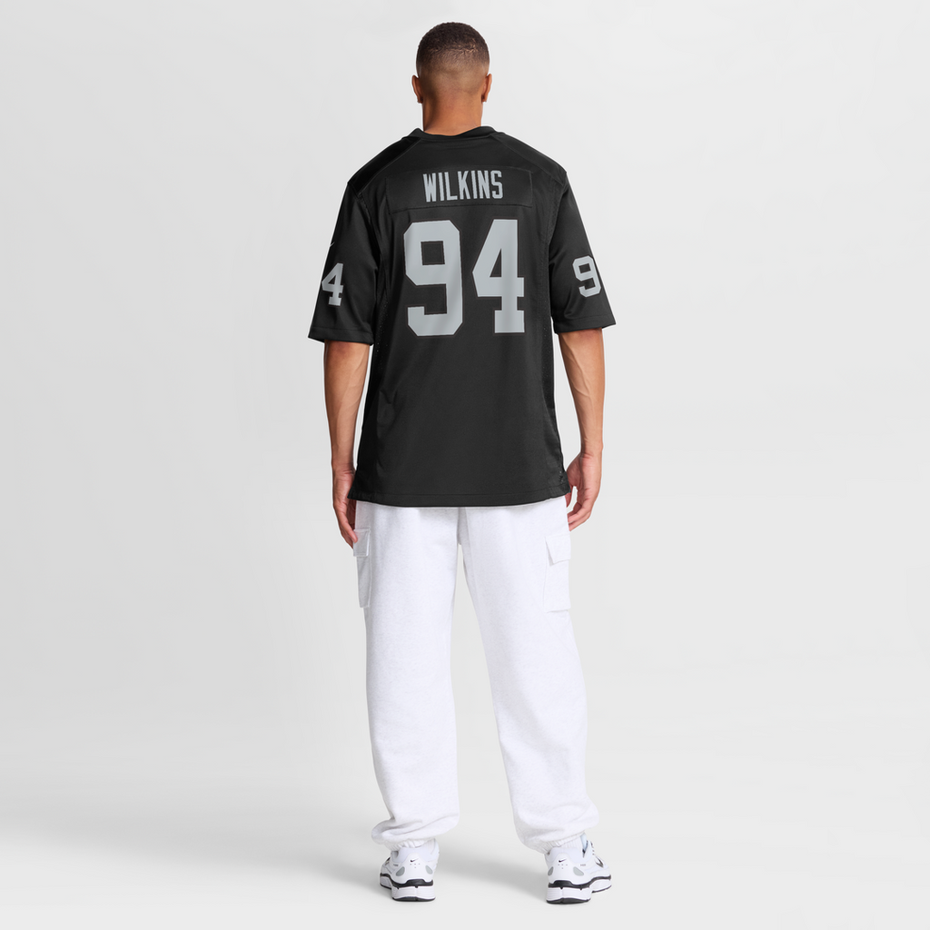 Men's Las Vegas Raiders Christian Wilkins Nike Black Team product image 5