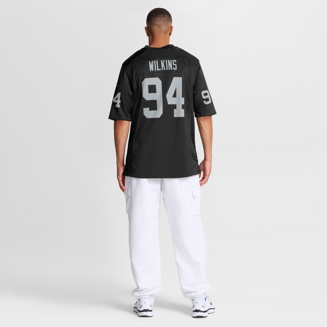 Men's Las Vegas Raiders Christian Wilkins Nike Black Team product image 5