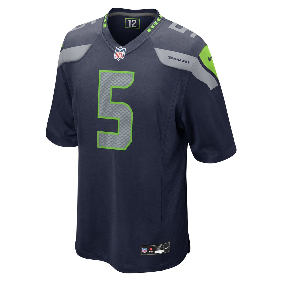 Men's Seattle Seahawks Jason Myers Nike College Navy Game product image 2