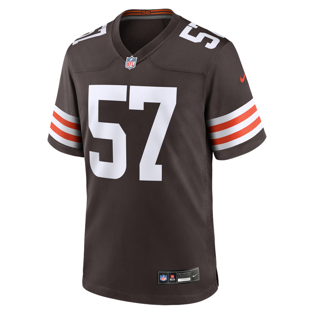 Men's Cleveland Browns Clay Matthews Nike Brown Game product image 2