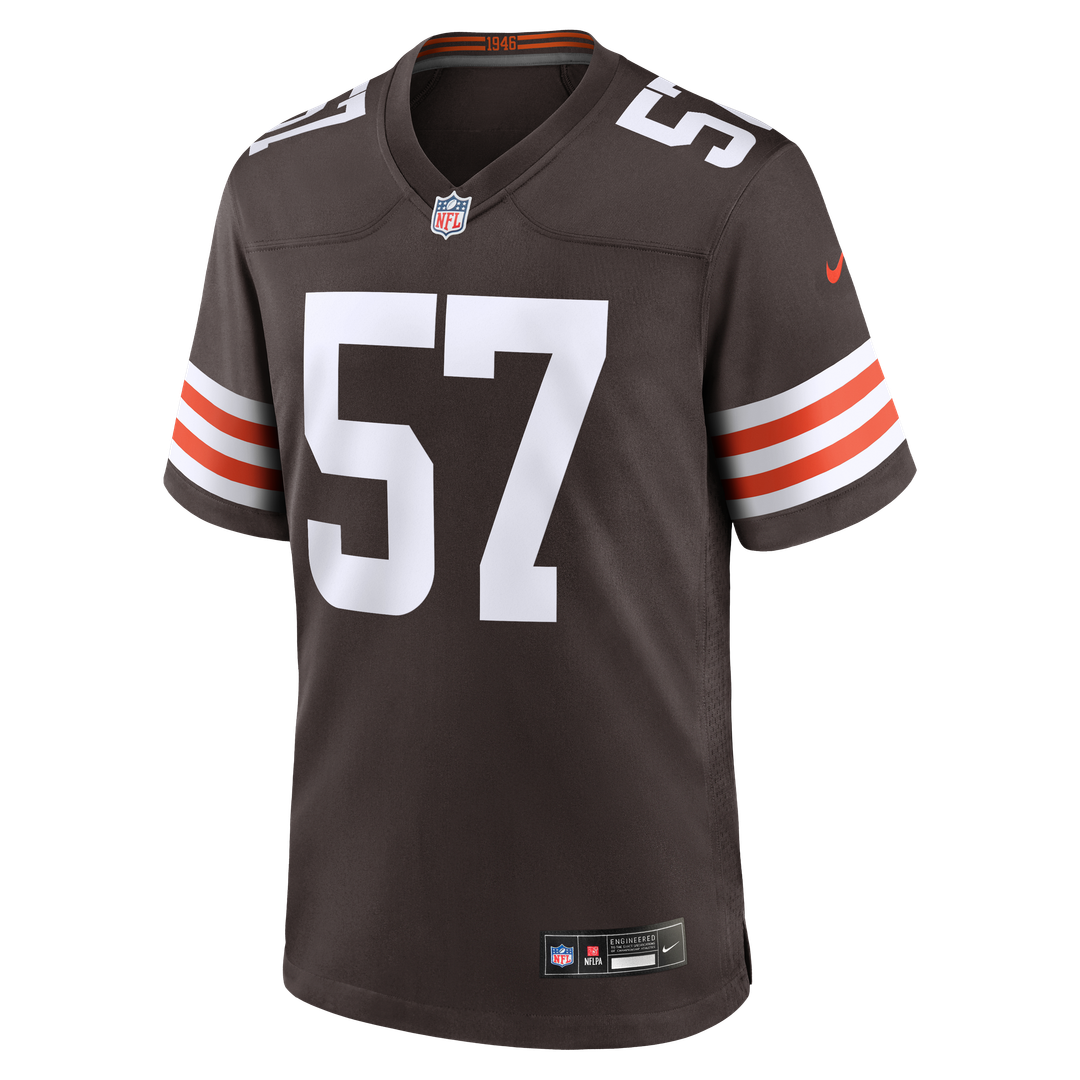 Men's Cleveland Browns Clay Matthews Nike Brown Game product image 2