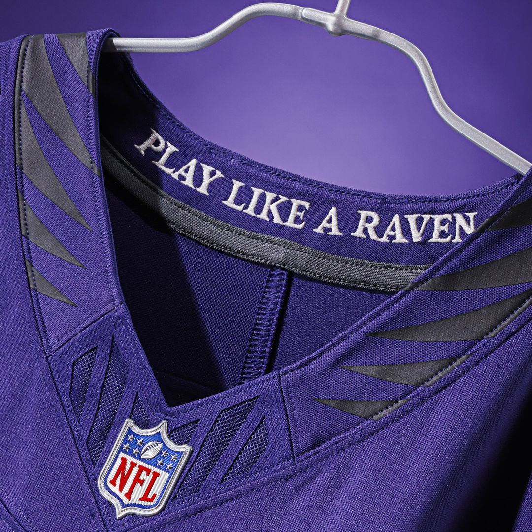 Men's Baltimore Ravens Lamar Jackson Nike Purple Team Vapor product image 15