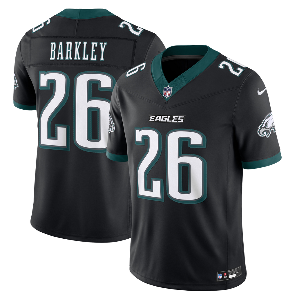 Men's Philadelphia Eagles Saquon Barkley Nike Black product image 4