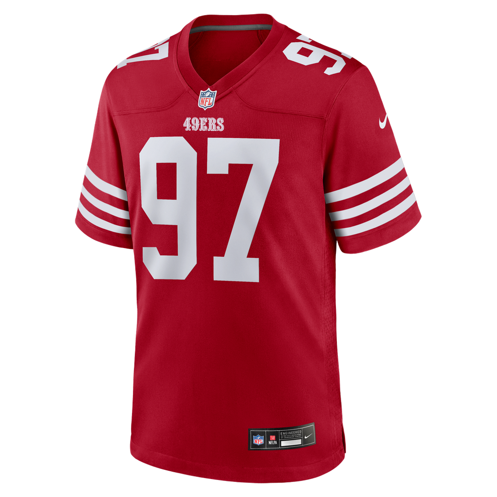 Men's San Francisco 49ers Nick Bosa Nike Scarlet Player product image 2