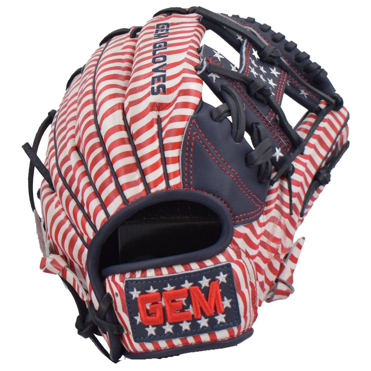 Gem Gloves 11.5" Baseball Fielding Glove - GEM025 USA product image 2, provided for visual reference and product detail
