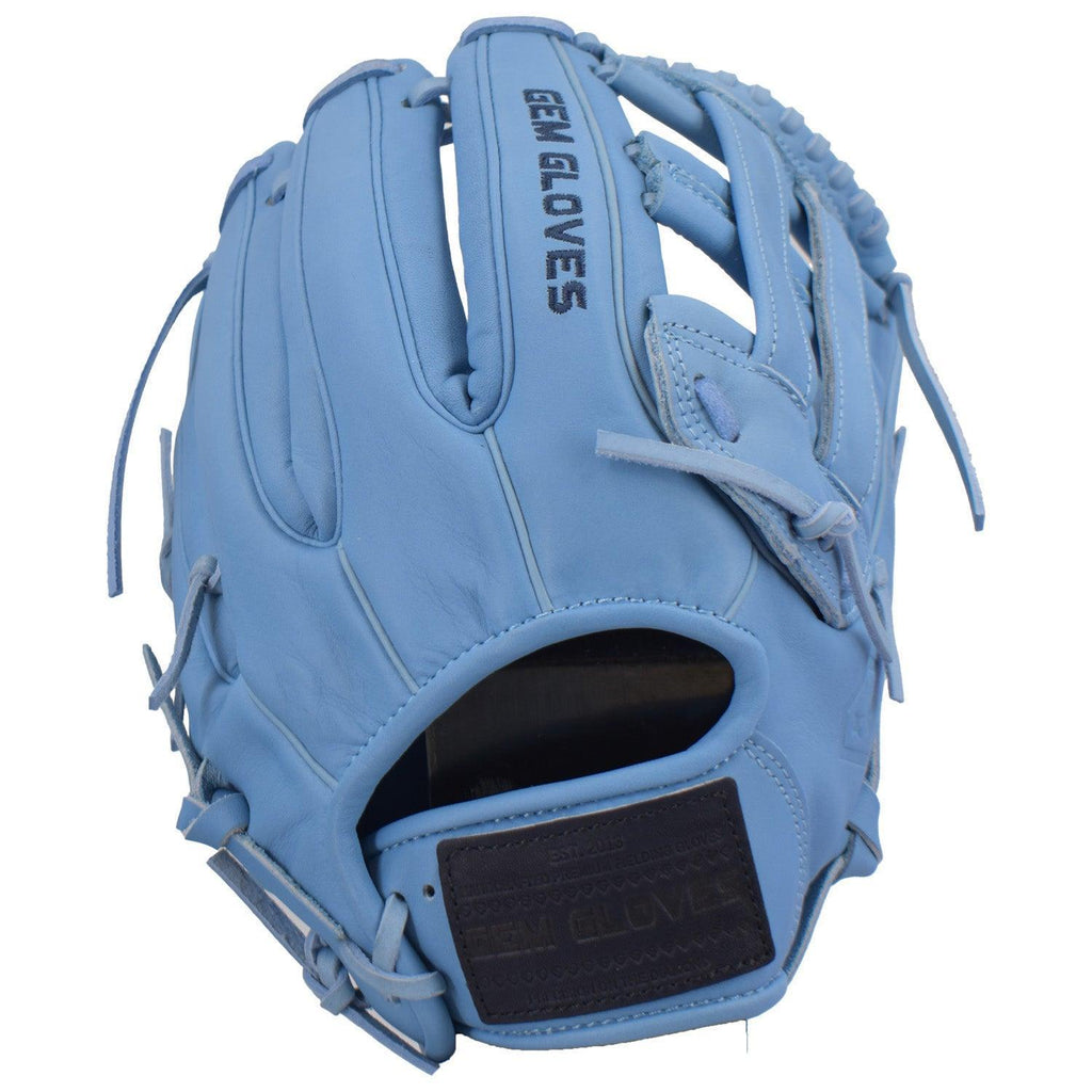 Gem Gloves 12.75" Baseball Fielding Glove - GEM030 Blue Abyss product image 2, provided for visual reference and product