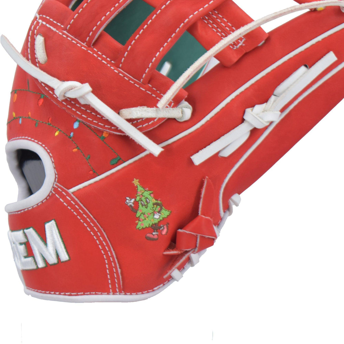 Gem Gloves Softball Fielding Glove - GEM038 Holly Jolly product image 6, provided for visual reference and product detail
