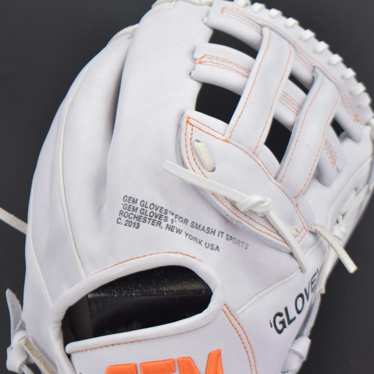 Gem Gloves Softball Fielding Glove - GEM039 "Glove" product image 6, provided for visual reference and product detail review