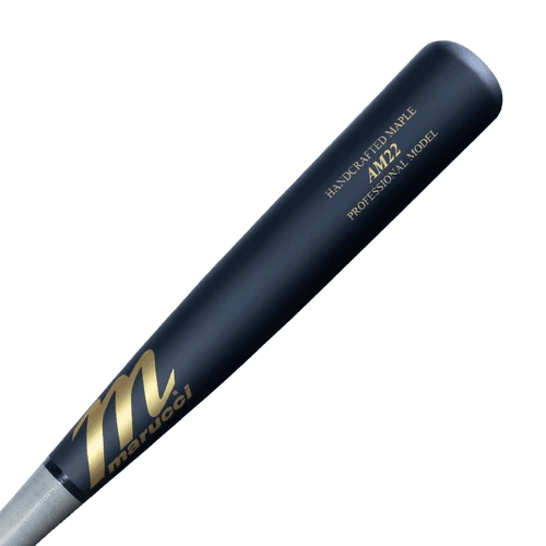 Marucci AM22 Pro Model Wood Baseball Bat - MVE4AM22-SM/MBK product image 2, provided for visual reference and product detail