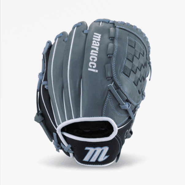 Marucci Caddo 11.5" Fastpitch Softball Glove - MFGCDFP1150-GY/CB product image 1, provided for visual reference and product