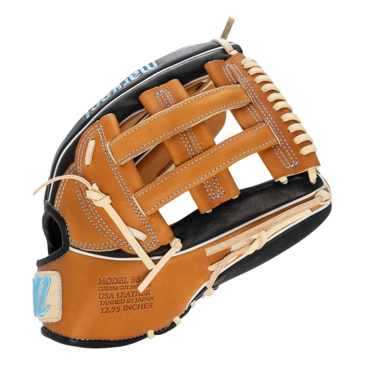 Marucci Cypress 12.75" Baseball Fielding Glove - MFG2CY98R3-BK/TF product image 2, provided for visual reference and product
