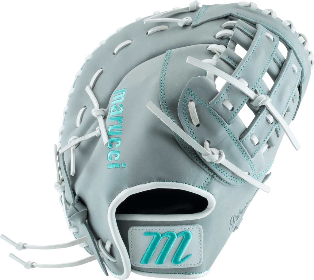 Marucci Palmetto 13" Fastpitch Softball First Base Mitt/Glove - MFG3PL39S2FP-GY product image 1, provided for visual